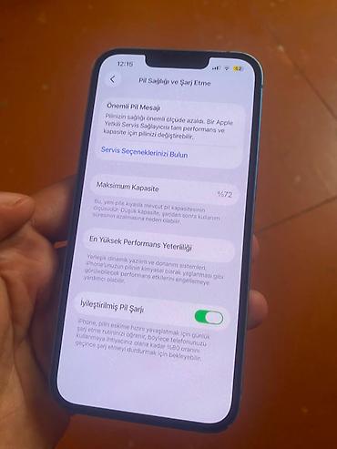 2 ci el komputer: IPhone 13, 128 GB, Mavi, Face ID — 7