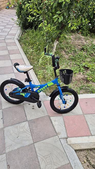 start: İşlənmiş İki təkərli Uşaq velosipedi Start, 16", sürətlərin sayı: 1, Pulsuz çatdırılma — 9