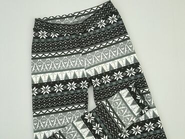 legginsy damskie czarne nieprześwitujące: Leggings, L (EU 40), condition - Very good