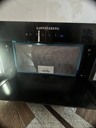 aspirator filteri: Kuppersberg divar tipli mətbəx aspiratoru - Şüşə ön panel və toxunma — 2