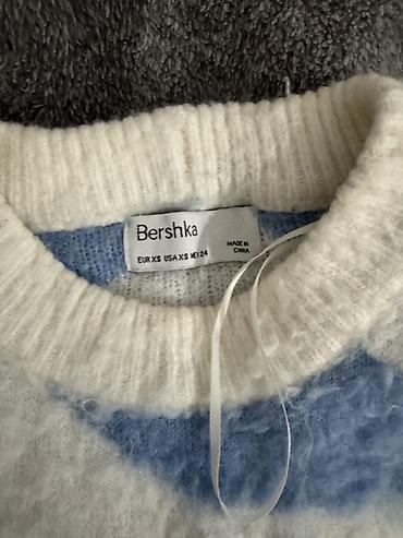 Sviterlər: Sviter, Bershka, XS, rəng - Ağ — 1