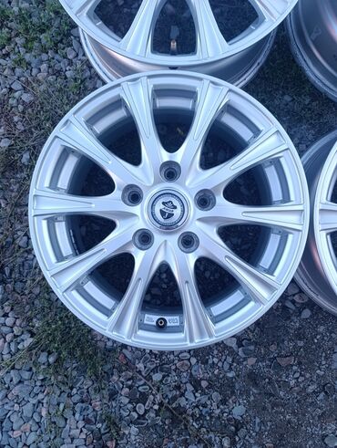 Диски: Литые Диски R 15 Weds, Комплект, отверстий - 5, Б/у — 3