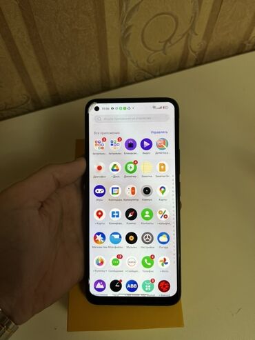 контакт хом телефоны: Realme 8, цвет - Черный, Две SIM карты