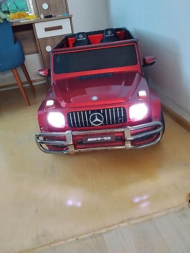 usaq oyun: Uşaq üçün elektrikli Mercedes-Benz G-Class AMG tipli miniatür — 1