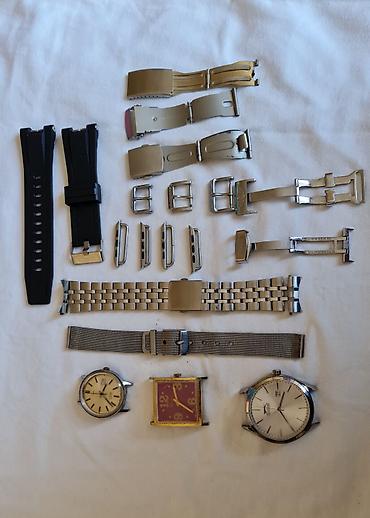 Dodaci za satove: Set za satove – kućišta, narukvice i kopče Ponuda obuhvata: - 3 — 16