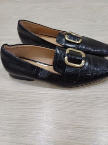 zara кожа: Туфли, 37, Zara, Б/у, Самовывоз