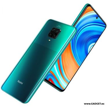 телефоны: Redmi, Redmi Note 9 Pro, Б/у, 64 ГБ, цвет - Синий, 2 SIM