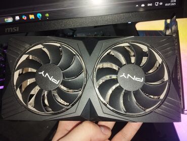 блоки питания для ноутбуков corsair: Видео карта, Колдонулган, PNY, GeForce RTX, 8 ГБ, ПК үчүн