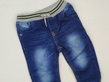 kamizelka jezdziecka: Denim pants, So cute, 9-12 months, condition - Perfect