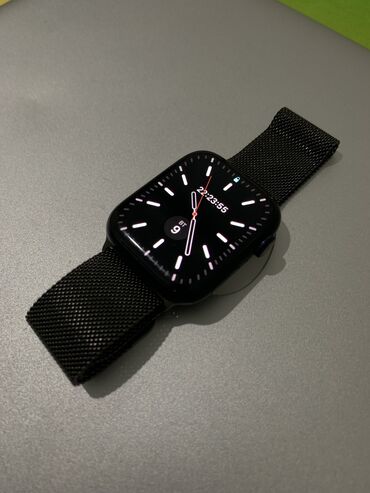 smart watch 5: Apple Watch Series 7 45 mm Продаю часы В комплекте коробка Два