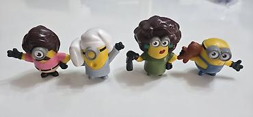 Oyuncaq fiqurlar: Minions fiqurlarının dəsti

 Minions ×4 (6sm)
15 manat — 1