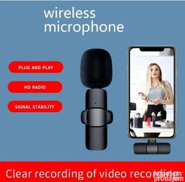 Mikrofoni: Bezicni mini mikrofon za telefon android i ios. Omogućava praktično — 12