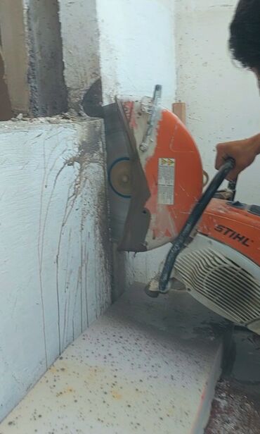 qablasdirma isleri: Beton kesimi beton kesen beton deşen beton desimi betonlarin kesilmesi
