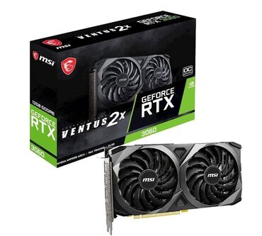 səs kartı: Видеокарта MSI GeForce RTX 3060, 12 ГБ