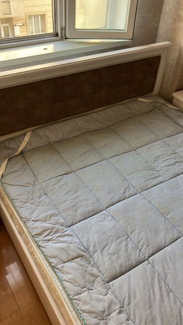 Yataq otağı dəstləri: İkinəfərlik çarpayı, 2 tumba, Termo, Dolab, Belarusiya, İşlənmiş — 13