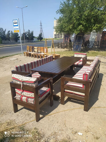 divan kreslo modelleri 2022: Yeni, 2 divan, Jurnal masası, 2 kreslo, Taxta, Azərbaycan