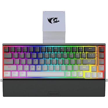 komputer ekran: Mexaniki Oyun Klaviaturası Kompakt ölçülü, RGB arxa işıqlandırmalı — 1