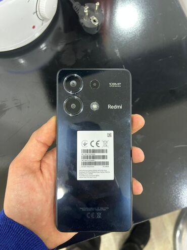 Redmi: Redmi Note 13, 256 GB, rəng - Qara, Sensor — 1