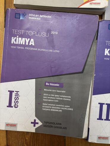 Digər məktəb dərslikləri: Test tolulari yeni toplular 5azn kohneler 3azn diger kitablar 3azn — 6