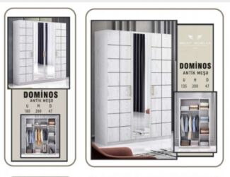 balakən toxum mmc: Yeni, Açılan, 3 qapılı Düz dolab, Qarderob, paltar dolabı, Türkiyə