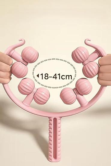 Masajorlar: №: 7053 Məhsulun adı: Masaj roliki No Brand Pink Brend: No Brand — 3