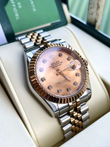 Qol saatları: İşlənmiş, Qol saatı, Rolex, rəng - Çəhrayı