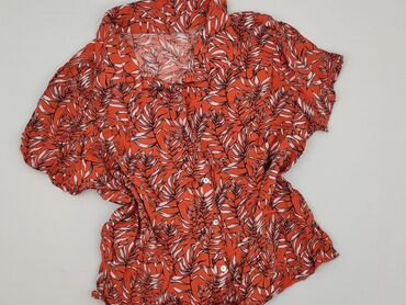 bluzki z tiulowymi rękawami allegro: Women's blouse, size 2XL