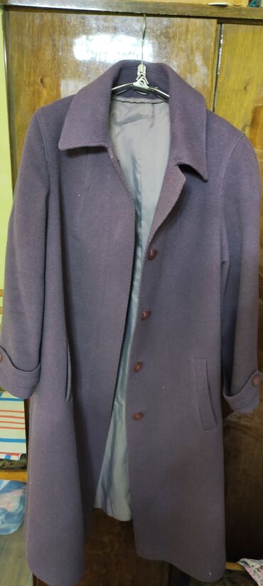 Пальто: Пальто фиолетовое СССР размер 54 56
 состояние отличное