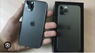 Apple iPhone: IPhone 11 Pro Max, Б/у, 256 ГБ, Alpine Green, Зарядное устройство, Чехол, Кабель, В рассрочку, 73 %