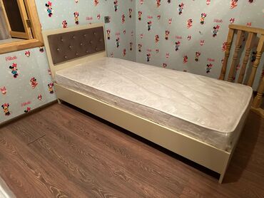 Təknəfərlik uşaq çarpayıları: Oğlan və qız üçün, Yeni, Çarpayı, Bazasız, Matras ilə — 8