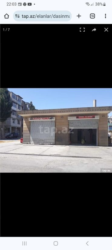 Digər kommersiya daşınmaz əmlakı: İCARƏYƏ VERİLİR – Hazır fəaliyyət göstərməyə tam uyğun AVTOSERVİS 📍 — 8
