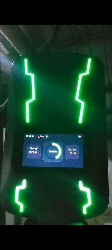 Зарядные устройства для электромобилей: Стационарная зарядная станция 7 квт GBT для авто с китайским портом — 7