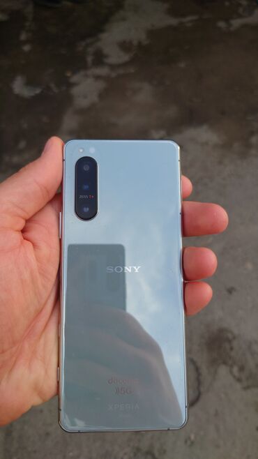 smart tv б у: Sony Xperia 5 II, Б/у, 128 ГБ, цвет - Серебристый, 1 SIM