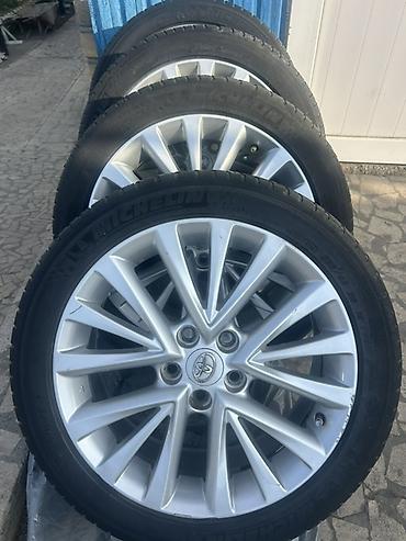 4a fe: Комплект колес Toyota на литых дисках + летние шины Michelin - — 3