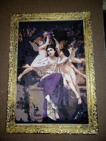 Şəkillər, tablolar: Resm,ketan,akril,65/75 — 10