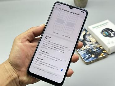 Уюлдук телефондор жана аксессуарлар: Oppo A18, Колдонулган, 128 ГБ, түсү - Көгүлтүр, 2 SIM — 5