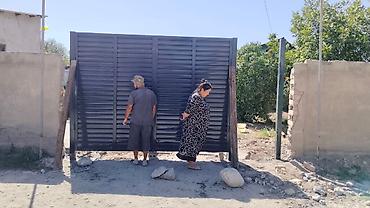 Распашные ворота: Стальные, Механические, Длина: 5 м, BTM, Для частного дома, С калиткой, Оптом, Новый, Бесплатная установка — 18