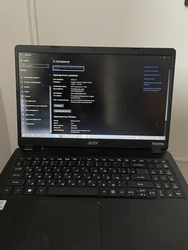 рюкзак для ноутбука: Ноутбук, Acer, 8 ГБ ОЗУ, Intel Core i3, 15.6 ", Б/у, Для работы, учебы, память SSD