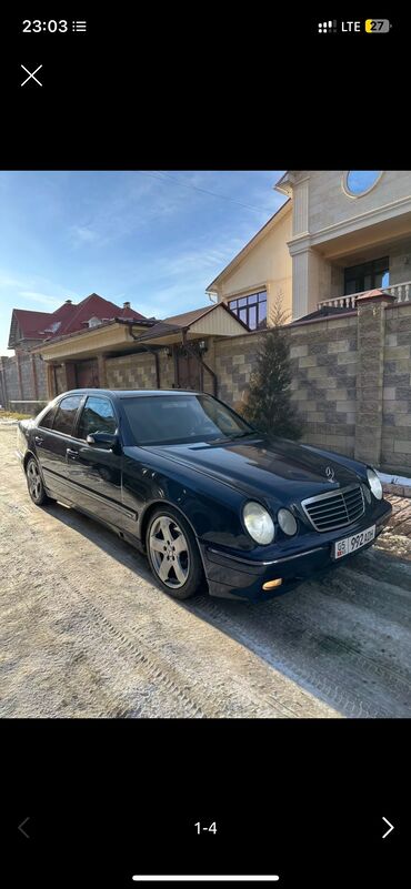 акура с пробегом: Mercedes-Benz E-Class: 1999 г., 3.2 л, Типтроник, Бензин, Седан