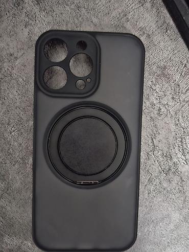 Чехол для iPhone 16 Pro Max матовый кейс с полупрозрачной спинкой и