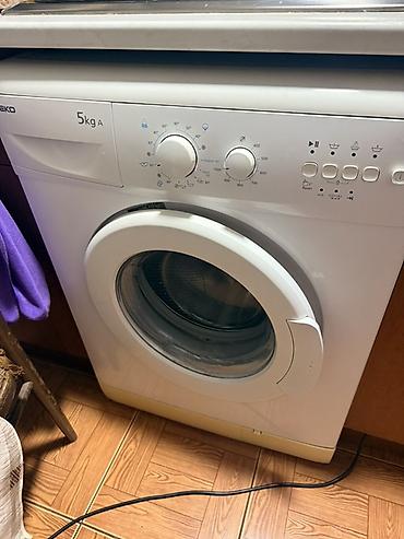 Paltaryuyan maşın Beko, 5 kq, İşlənmiş, Avtomat, Qurutmasız lalafo.az -da Paltaryuyan maşın Beko, 5 kq, İşlənmiş, Avtomat, Qurutmasız