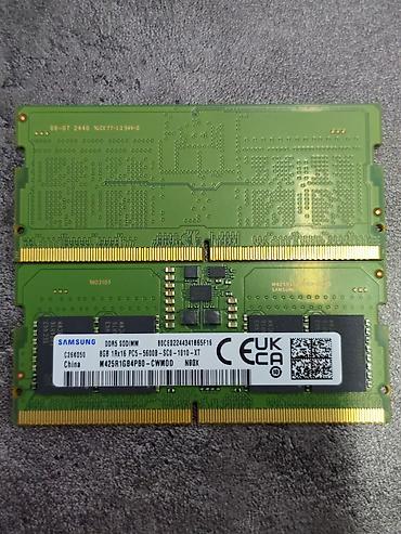 ddr5 16gb: Оперативная память Samsung DDR5 5600 — 16 ГБ (2x8). Полностью — 4