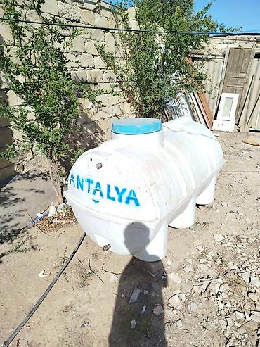 Baklar və çənlər: ANTALYA markalı su çəni - Tutum: 1000 litr (korpus üzərində 1000L — 1