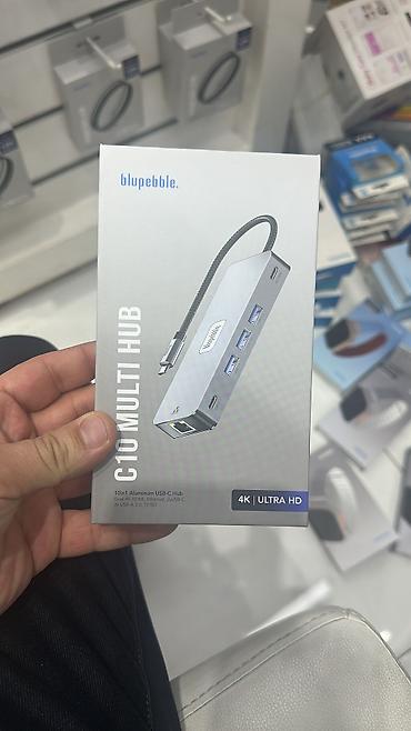 printer usb: BLUEEBLE C10 Multi Hub – 10‑u 1-də USB‑C genişləndirmə mərkəzi Əsas — 6