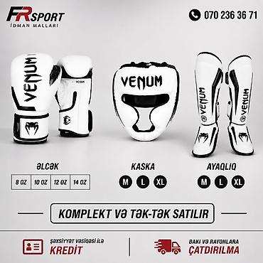 Boks kisələri: 💥 əlcək, kaska, fut, ayaqlıq, venum ✅ 7/24 əlaqə saxlaya bilərsiz — 1