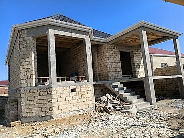 dosan sekilleri: Salam.1 mərtəbəli kürsülü 100 kvadratlıq.(yəni 10x10 a) evi matriyal — 4
