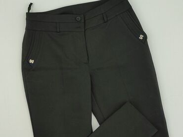Material trousers for women, size S (EU 36)