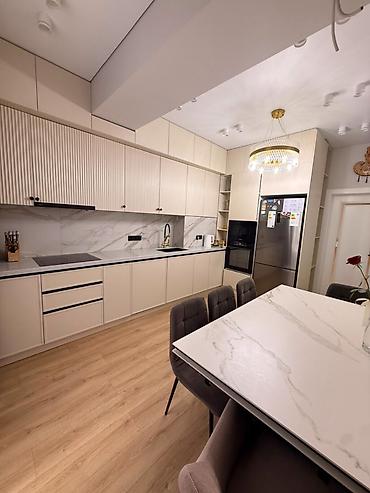 Продажа квартир: 4 комнаты, 126 м², Асанбай мкр Элитка, 7 этаж, Дизайнерский ремонт — 16