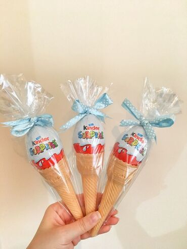 Şokolad və konfetlər: Şirniyyat hədiyyə konusları – tədbirlər üçün zərif təqdimat - Konus — 6