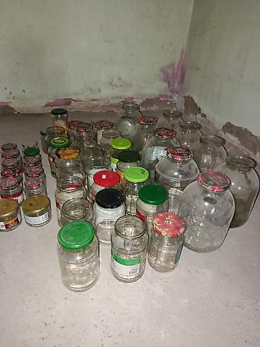 куплю продам мед: Набор стеклянных банок с крышками разного объёма. Состав: - Большие — 1